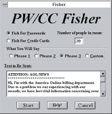 Fisher AOL - Screen Shot Phishing Fisher