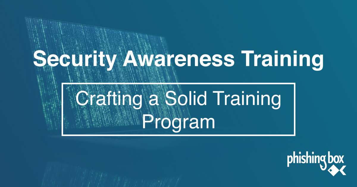 banner crafting a security awareness training program