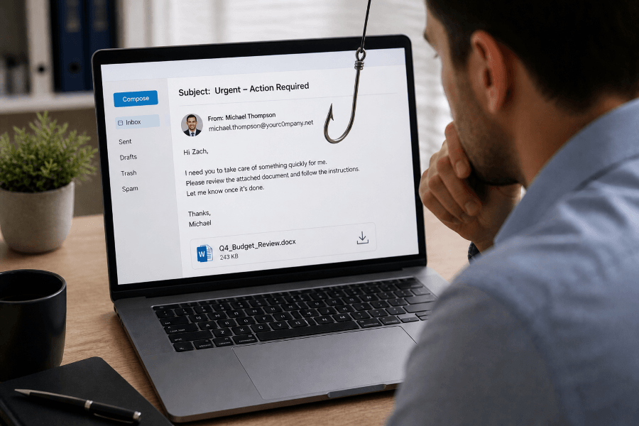 Image depicting spear phishing