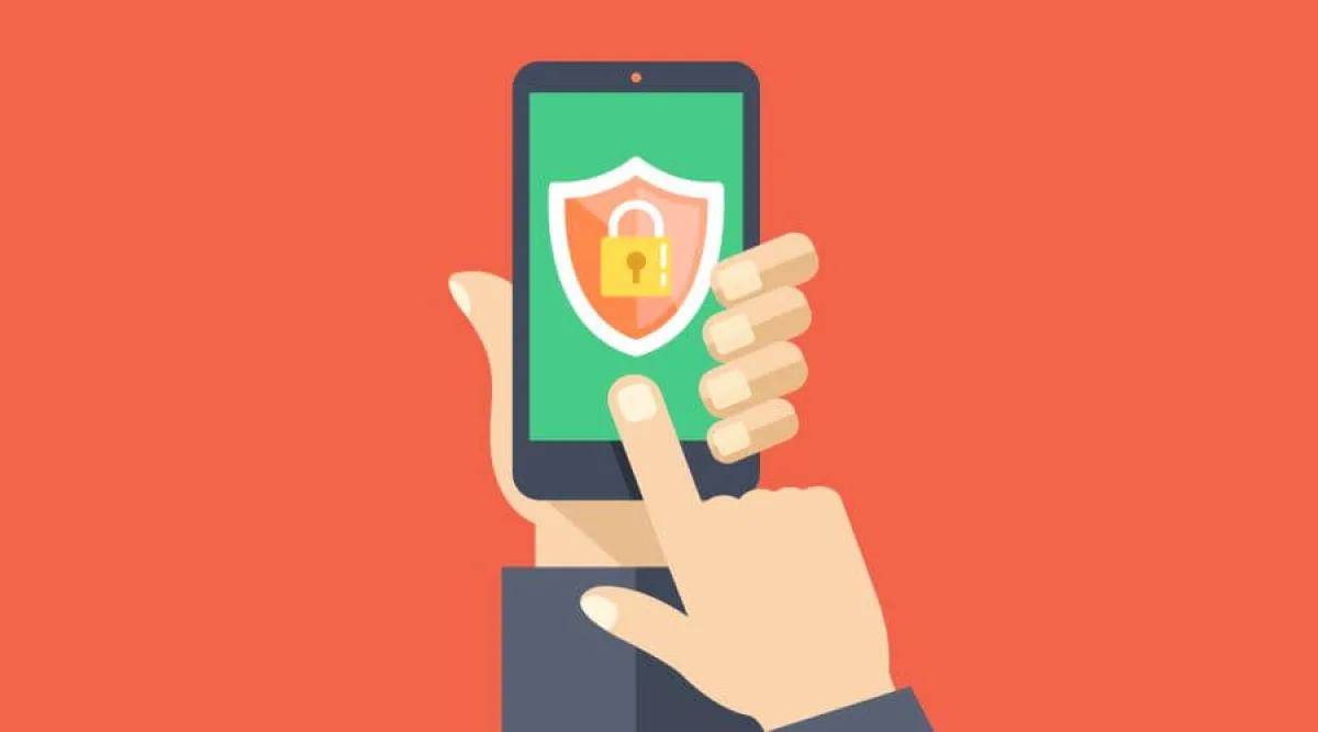 Phone illustration representing vishing scam calls