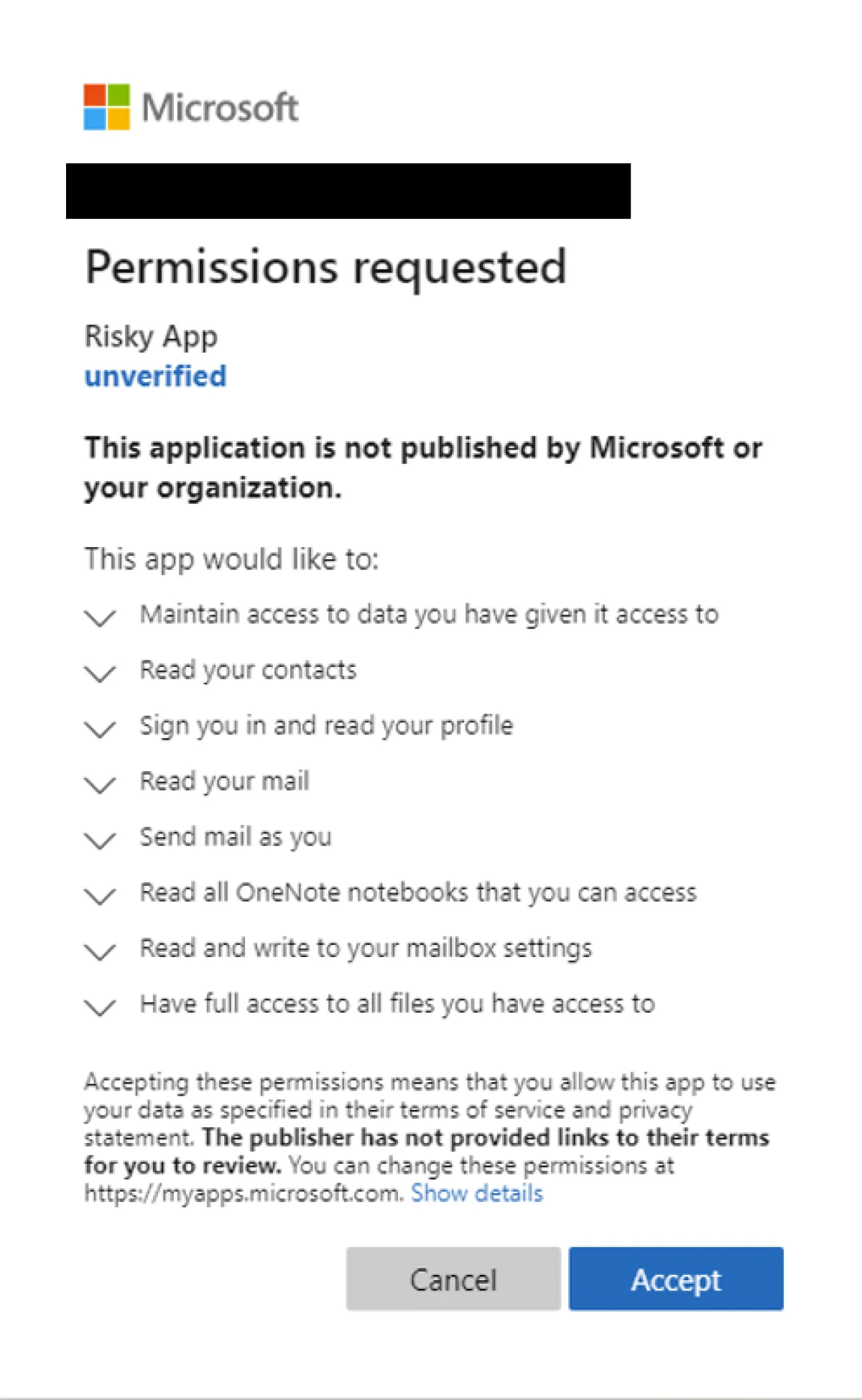 Microsoft warns of phishing attacks