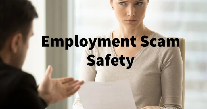 Employment Scam Safety