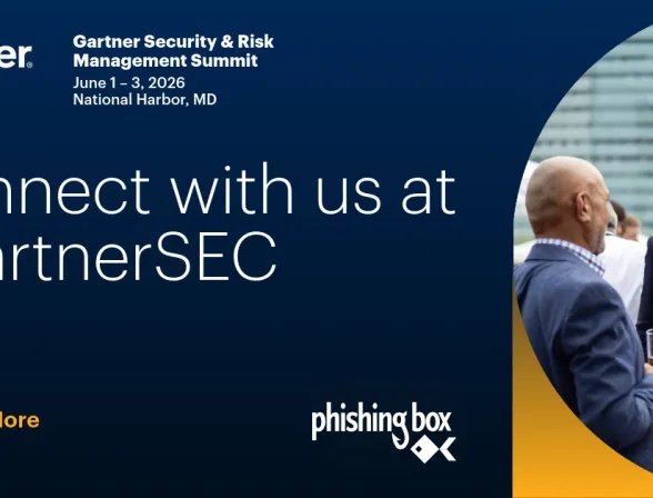 PhishingBox Returns to Gartner Security & Risk Management Summit 2026