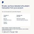 Sample phishing email claiming a fraudulent PayPal transaction and asking the recipient to call