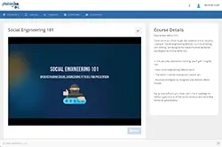 School LMS screenshot - Video Course