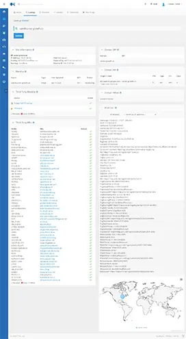 Security Inbox screenshot - Lookup