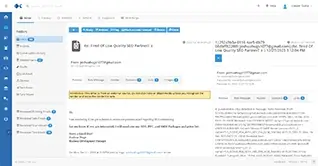 Security Inbox screenshot - Message Preview
